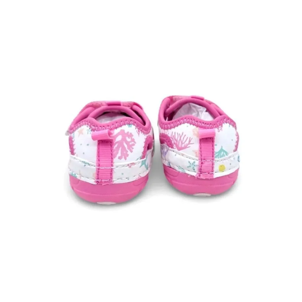 Stride Rite Soft Motion Splash Toddler Girls Sandals Size 4 Pink Water Shoes
